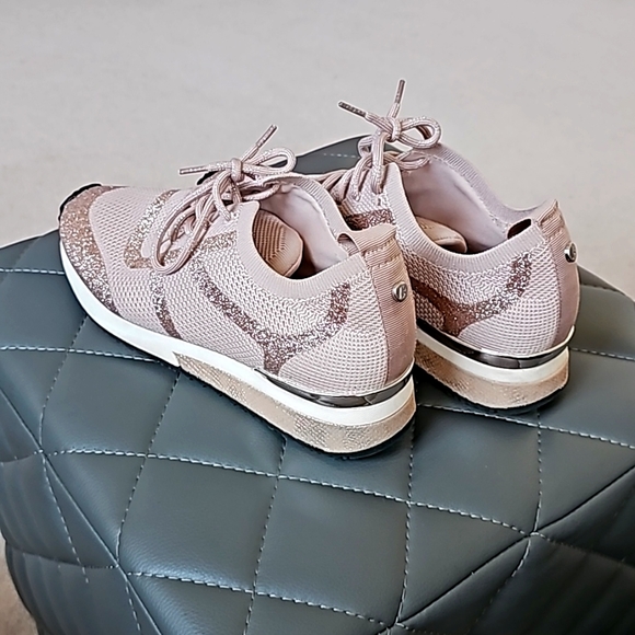 Pink & Gold sparkle sneakers from winners - Picture 2 of 3